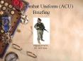 Army Combat Uniform (ACU) Briefing PowerPoint PPT Presentation