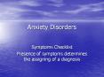 Anxiety Disorders PowerPoint PPT Presentation