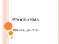 Programma PowerPoint PPT Presentation