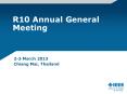 R10 Annual General Meeting PowerPoint PPT Presentation