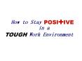 Positive Attitude PowerPoint PPT Presentation