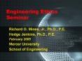 Engineering Ethics Seminar PowerPoint PPT Presentation
