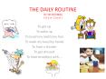 THE DAILY ROUTINE IN THE MORNING (12 a.m- 12 p.m.) PowerPoint PPT Presentation