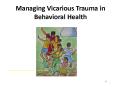 Managing Vicarious Trauma in Behavioral Health PowerPoint PPT Presentation