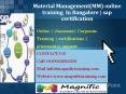 Material Management(MM) online training  In Bangalore % sap certification PowerPoint PPT Presentation