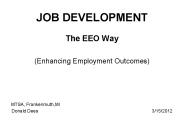JOB DEVELOPMENT