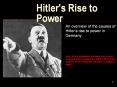 Hitler's Rise to Power PowerPoint PPT Presentation