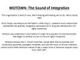 MOTOWN: The Sound of Integration  PowerPoint PPT Presentation