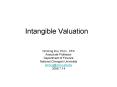 Intangible Valuation PowerPoint PPT Presentation