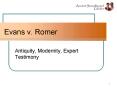 Evans v. Romer PowerPoint PPT Presentation