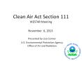 Clean Air Act Section 111 WESTAR Meeting PowerPoint PPT Presentation