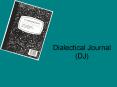 Dialectical Journal (DJ) PowerPoint PPT Presentation