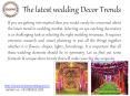 The latest wedding Decor Trends PowerPoint PPT Presentation