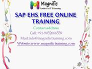 sap ehs free online training