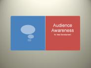 Audience Awareness