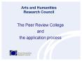 The Peer Review College PowerPoint PPT Presentation
