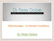 Fibromyalgia - A Chronic Condition