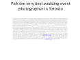 wedding photography in dubai PowerPoint PPT Presentation