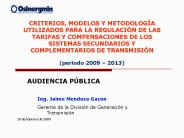 CRITERIOS, MODELOS Y METODOLOG