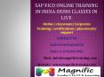 SAP FICO ONLINE TRAINING in India-demo classes in live PowerPoint PPT Presentation