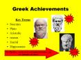 Greek Achievements PowerPoint PPT Presentation