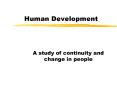 Human Development PowerPoint PPT Presentation