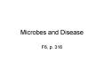 Microbes and Disease PowerPoint PPT Presentation