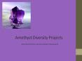 Amethyst Diversity Projects PowerPoint PPT Presentation