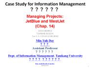 Case Study for Information Management ??????