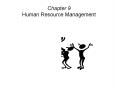 Chapter 9 Human Resource Management PowerPoint PPT Presentation