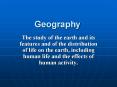 Geography PowerPoint PPT Presentation