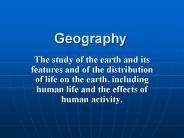 Geography