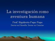 La investigaci