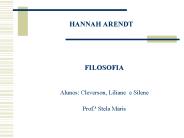 HANNAH ARENDT