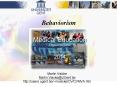 Behaviorism PowerPoint PPT Presentation