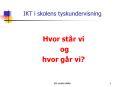IKT i skolens tyskundervisning PowerPoint PPT Presentation