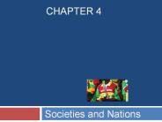 Societies and Nations