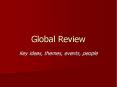 Global Review PowerPoint PPT Presentation