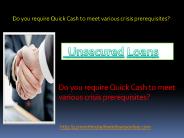 Unsecured Loans @ http://12monthinstallmentloansonline.com