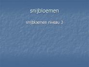 snijbloemen