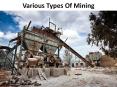 Various Types Of Mining PowerPoint PPT Presentation