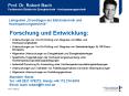 Prof. Dr. Robert Bach Fachbereich Elektrische Energietechnik - Hochspannungstechnik PowerPoint PPT Presentation