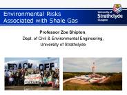 Environmental Risks Associated with Shale Gas University de...