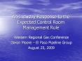 An Industry Response to the Expected Control Room Management Rule PowerPoint PPT Presentation
