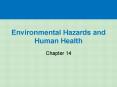 Environmental Hazards and Human Health PowerPoint PPT Presentation
