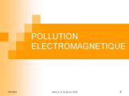 POLLUTION ELECTROMAGNETIQUE