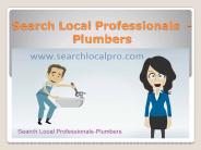 Search Local Professionals  - Plumbers