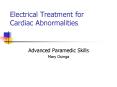 Electrical Treatment for Cardiac Abnormalities PowerPoint PPT Presentation