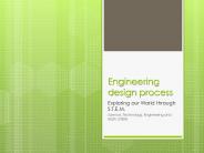 Engineering design process