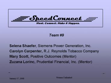 Selena Shaefer, Siemens Power Generation, Inc.